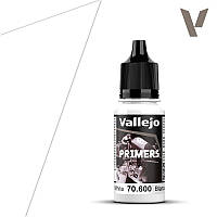 Акрил-поліуретанова ґрунтовка White Primer 17 ml. VALLEJO 70600