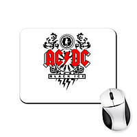 Килимок для миші AC DC Black Ace 22 х18 см (стандарт)