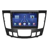 Штатная магнитола Lesko для Hyundai Sonata V NF Auto AC 2008-2010 экран 9 6/128Gb 4G Wi-Fi GPS Top ZXC
