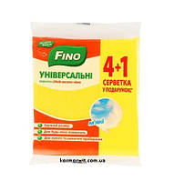 Салфетки универсальные Fino 4+1 шт