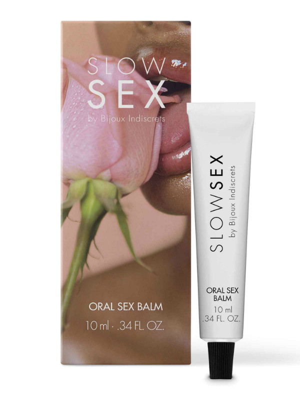 Бальзам для орального сексу на водній основі ORAL SEX BALM Slow Sex Bijoux Indiscrets, 10 мл, фото 1