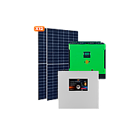 Сонячна електростанція (СЕС) Преміум GRID 5kW АКБ 6.7kWh LiFePO4 140 Ah