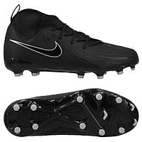 Дитячі футбольні бутси Nike JR PHANTOM Luna II Academy F/MG FJ2603-001, Чорний, Розмір (EU) — 38.5