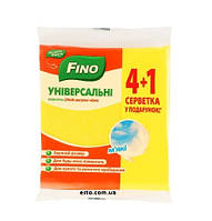 Салфетки универсальные Fino 4+1 шт