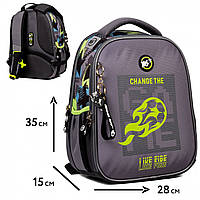 Рюкзак каркасний ортопедичний (S, 35х28х15см) YES H-100 Football 559554