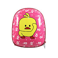 Детский рюкзак с твредым корпусом Duckling A6009 Pink ZXC