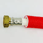 Гнучке металопластикове підведення FLEXY RBM 3/4", ВВ, в ізоляції, фото 3