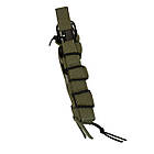 Підсумок для магазину АК відкритий одинарний з пластиковою вставкою колір Піксель, фото 2