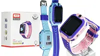 Дитячий розумний годинник Smart Watch Kids XO H100 з камерою Рожевий