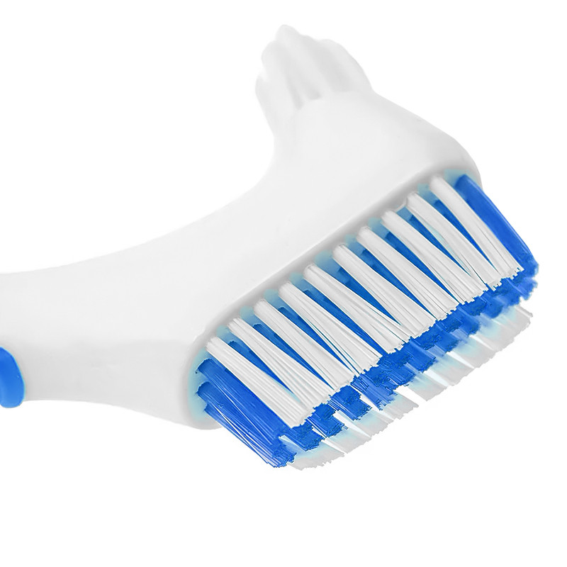 Щетка для чистки зубных протезов 29587 Blue ZXC - фото 2 - id-p2198646572