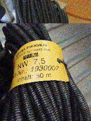 Гофра нерозрізна автомобільна 6.9/9.9 мм PP-BS (Кратно Бухті 50 м).