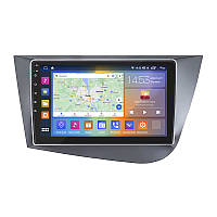 Штатная магнитола Lesko для SEAT Leon II Рестайлинг 2009-2012 экран 9 2/32Gb CarPlay 4G Wi-Fi GPS Prime ZXC