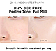 Відлущувальні пади для обличчя RNW PEELING TONER PAD MILD 60 шт, фото 6