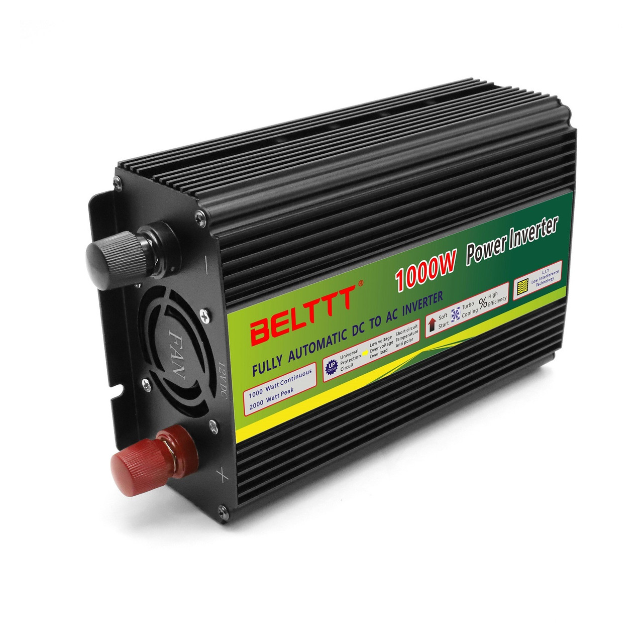 Перетворювач (інвертор) DC-AC Belttt BEM1000AU 12V/220V 1000W