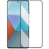 Захисне скло для Xiaomi Redmi Note 13 4G захисне скло 5д HQ на телефон сяомі редмі нот 13 4г чорне hqg