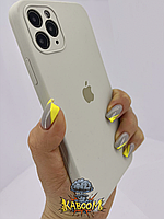 Чехол с квадратными бортами на Айфон 11 Про Молочно - Белый , для iPhone 11 Pro Antique white kaboom