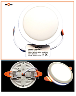 Светильник светодиодный Biom CB-R18W-5 18Вт круглый встраиваемый 5000К