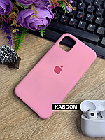 Чехол с открытым низом на Айфон 11 Про Макс Розовый | iPhone 11 Pro Max SoftCase Peach kaboom