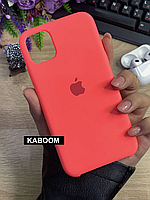 Чехол с открытым низом на Айфон 11 Про Макс Розовый | iPhone 11 Pro Max SoftCase Flamingo kaboom