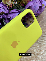 Чохол із відкритим низом на Айфон 11 Про Макс Жовтий | iPhone 11 Pro Max SoftCase Yellow kaboom