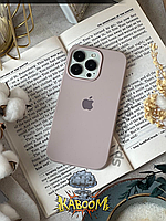 Чехол с закрытым низом на Айфон 13 Про Серый / для iPhone 13 Pro Lavender kaboom