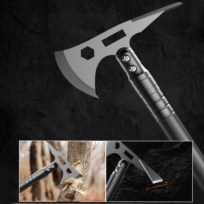 Многофункциональный набор лопата, топор, ложка, вилка, нож YUANTOOSE TL1-F4 ZXC - фото 5 - id-p2198655316
