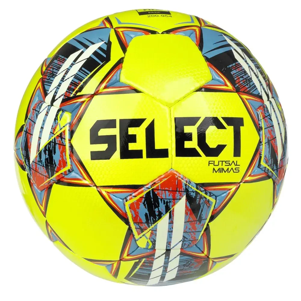 М'яч для футзалу Select Futsal Mimas (FIFA Basic) v22 жовто-білий, фото 1