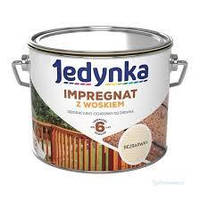 Пропитка для древесины с содержанием воска Jedynka Impregnat Z Woskiem БЕСЦВЕТНЫЙ 2,5л