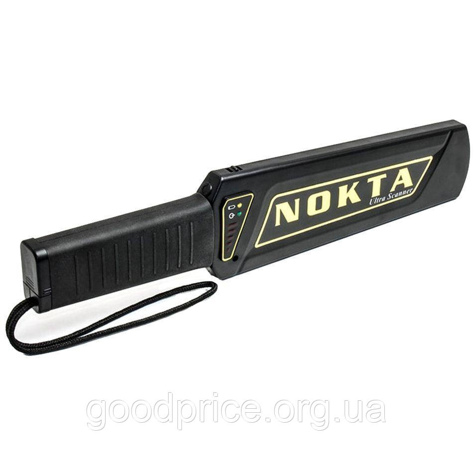 Ручний металодетектор (металошукач) Nokta Ultra Scanner для обшуку