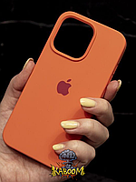 Чехол с закрытым низом на Айфон 13 Про Макс Оранжевый / для iPhone 13 Pro Max Papaya kaboom