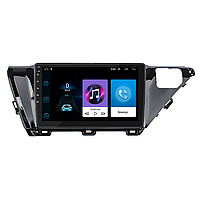 Штатная магнитола Lesko для Toyota Camry VIII XV70 Рестайлинг 2020-н.в. экран 10 1/16Gb Wi-Fi GPS Base ZXC