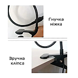 Подвійна ультрафіолетова світлодіодна гнучка фітолампа для рослин Led Plant Grow Light USB, фото 10