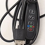 Подвійна ультрафіолетова світлодіодна гнучка фітолампа для рослин Led Plant Grow Light USB, фото 9