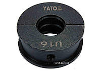 Насадка для прес-кліщів YT-21750 YATO : U16 мм [50] Chinazes Это Просто