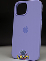 Чехол с закрытым низом на Айфон 13 Сиреневый / для iPhone 13 Elegant Purple kaboom