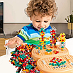 Ігровий набір для хлопчика набір дитячих інструментів містить 200 кольорових деталей, фото 5