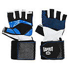 Рукавички для фітнесу та важкої атлетики TAPOUT SB168507 M-XL чорний-синій, фото 6