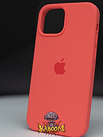 Чехол с закрытым низом на Айфон 14 Розовый / для iPhone 14 Pink Pomelo kaboom