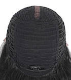 Перука на сітці довга хвиляста термоперука коричнева (SET-2292-10), фото 4