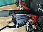 Гірський двопідвісний велосипед Crosser Warrior 26" рама 15" перемикачі shimano дискові механічні гальма, фото 6