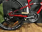 Гірський двопідвісний велосипед Crosser Warrior 26" рама 15" перемикачі shimano дискові механічні гальма, фото 8