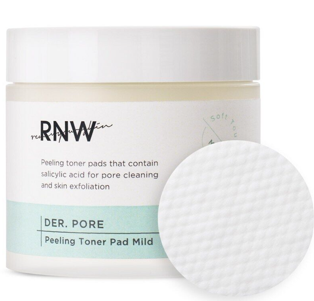 Диски відлущувальні багатофункціональні із саліциловою кислотою (BHA) RNW PEELING TONER PAD MILD