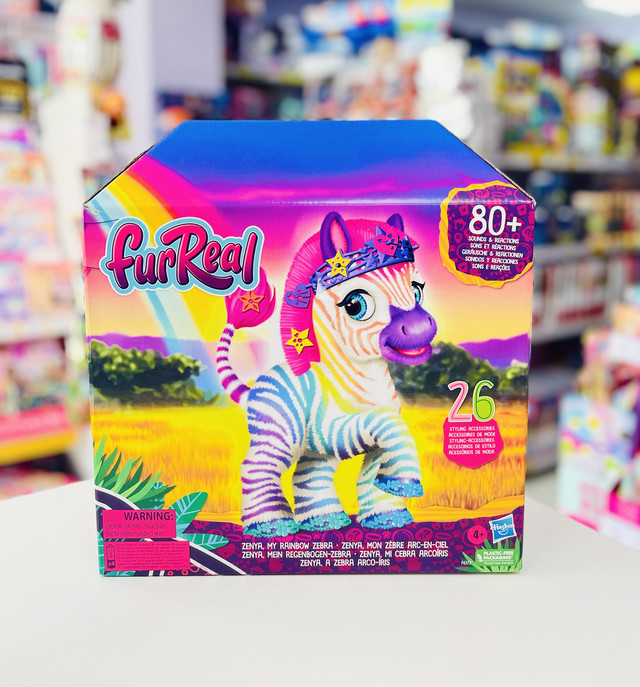 Інтерактивна іграшка FurReal Friends Zenya My Rainbow Zebra Райдужна зебра F6373