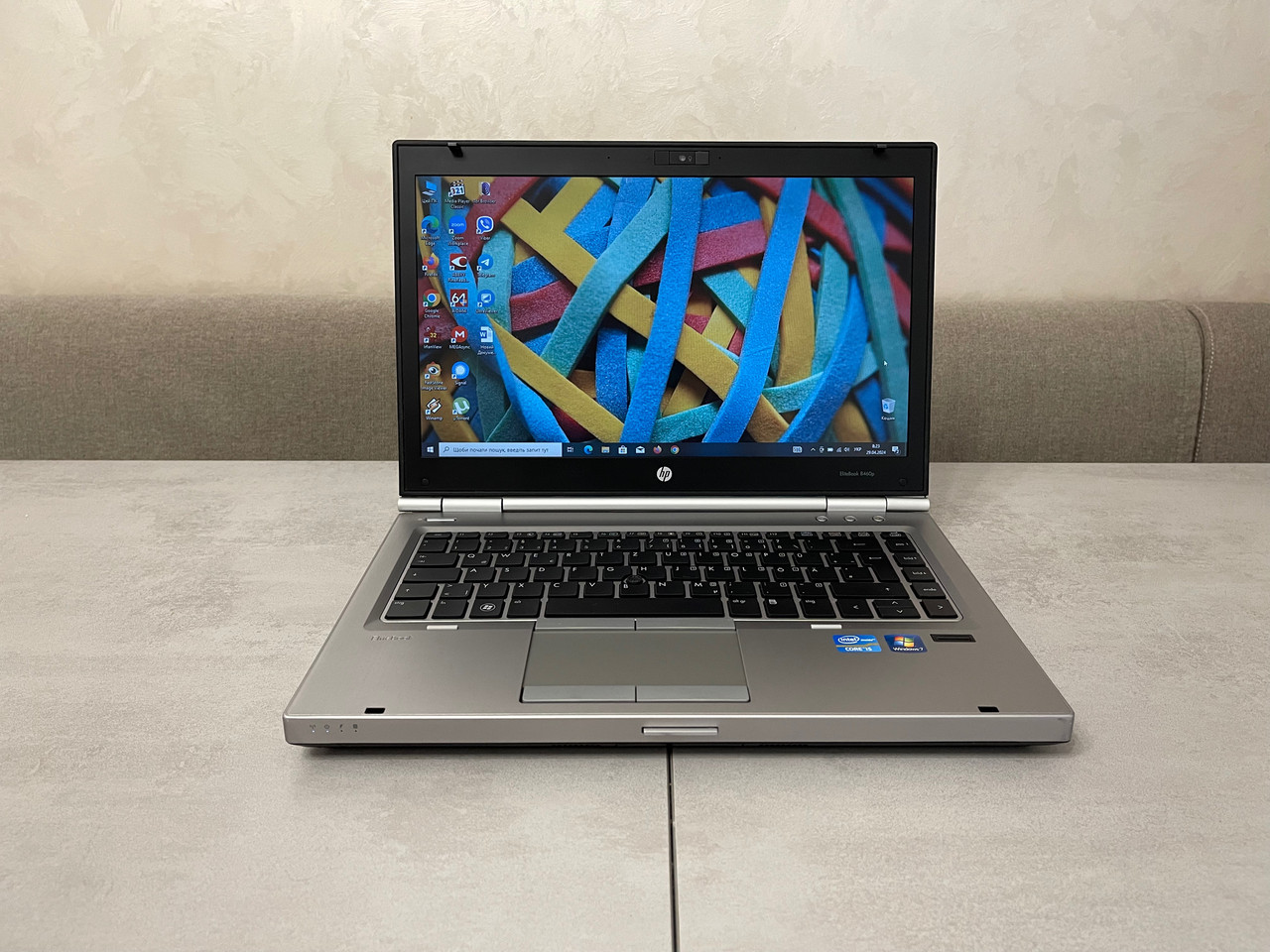 Ноутбук HP EliteBook 8460p, 14", i5-2520M 3,2Ghz, 8GB, 256GB SSD. Гарантія. Готівка, перерахунок, PayPal Екран ― 14" (1366x768),