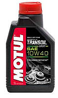 Масло трансмиссионное, 1л (10W-40, TRANSOIL EXPERT) (КПП мото, SAE 80) MOTUL (#105895)