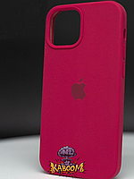 Чехол с закрытым низом на Айфон 12 Про Макс Бордовый / для iPhone 12 Pro Max Rose Red kaboom