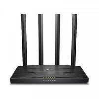 Беспроводной маршрутизатор TP-Link ARCHER C6U (AC1200, 1хGE WAN, 4хGE LAN, 1хUSB 2.0, MU-MIMO, Beamforming,