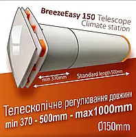 РЕКУПЕРАТОР побутовий BreezeEasy 150 Telescope