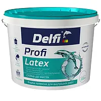 Латексная краска акриловая Delfi Profi Latex для моющихся внутренних работ 1.4кг