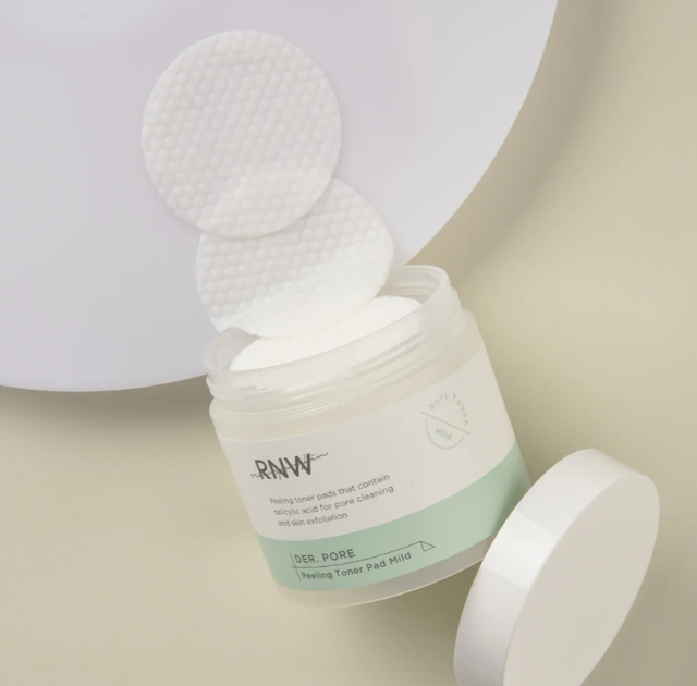 Відлущувальні пади для обличчя RNW PEELING TONER PAD MILD